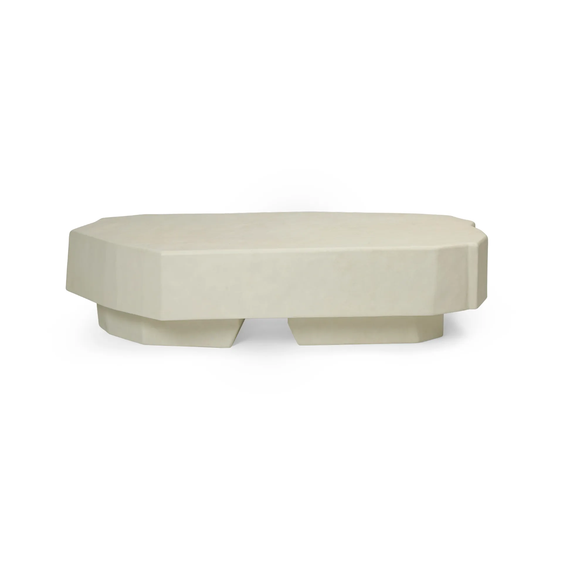 Mesa de centro Staffa de 163,5x82,4 cm, Ivory Ferm Living