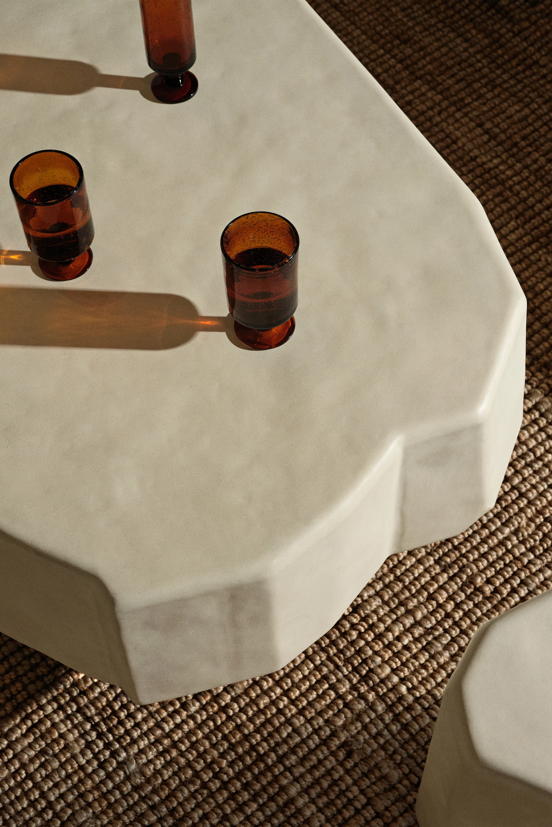 Mesa de centro Staffa de 163,5x82,4 cm, Ivory Ferm Living