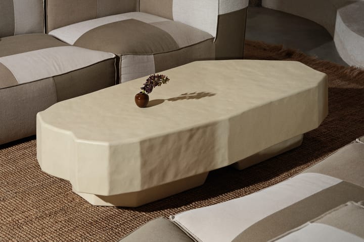 Mesa de centro Staffa de 163,5x82,4 cm, Ivory Ferm Living