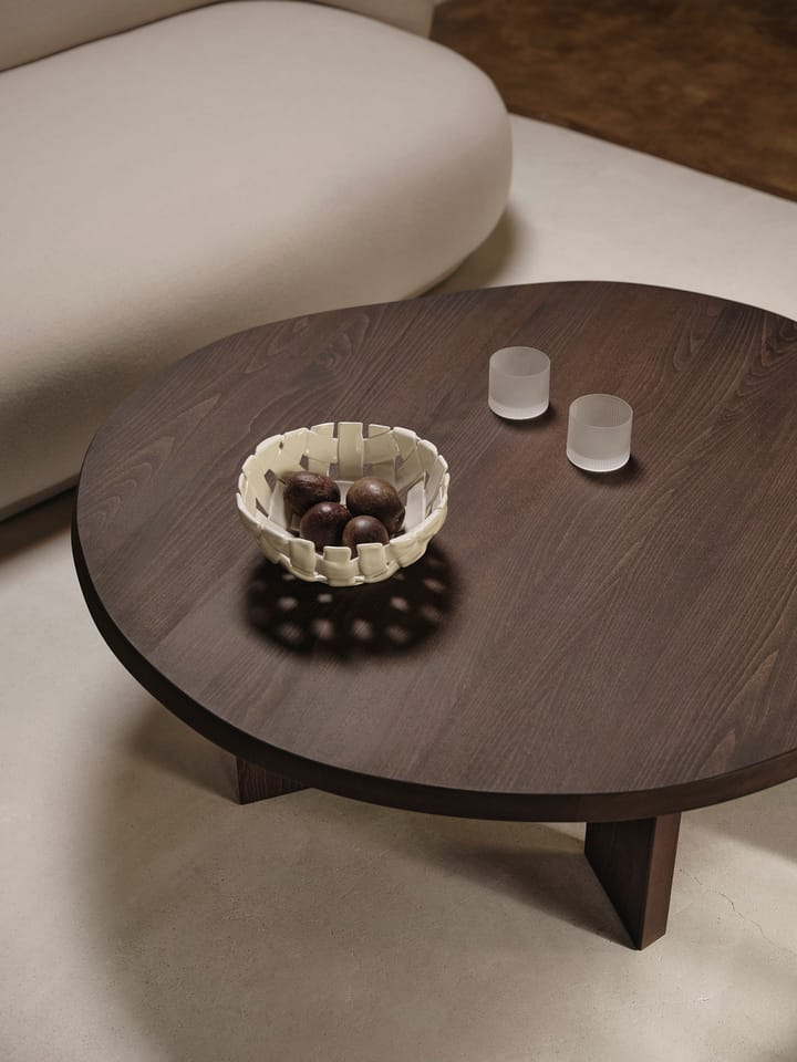 Mesa de centro Tarn 107,6x108,1 cm, Dark stained beech Ferm Living