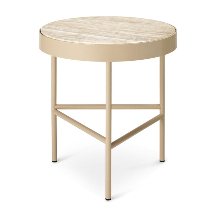 Mesa de centro Travertine Ø40 cm - Cashmere - Ferm LIVING