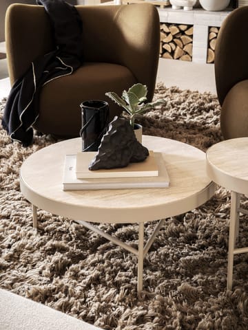 Mesa de centro Travertine Ø70,5 cm - Cashmere - Ferm Living