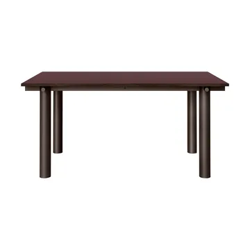 Mesa de comedor Atura - Dark chocolate-burgundy, 90x160 cm - Ferm Living
