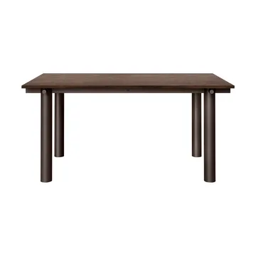 Mesa de comedor Atura - Dark chocolate-roble teñido oscuro, 90x160 cm - Ferm Living