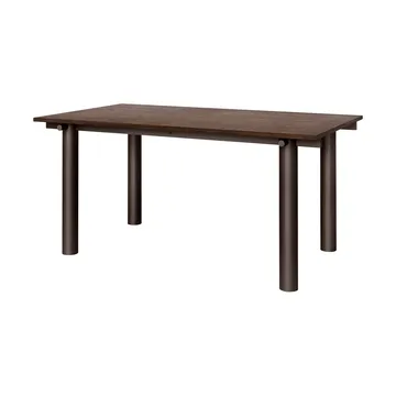 Mesa de comedor Atura - Dark chocolate-roble teñido oscuro, 90x160 cm - Ferm Living