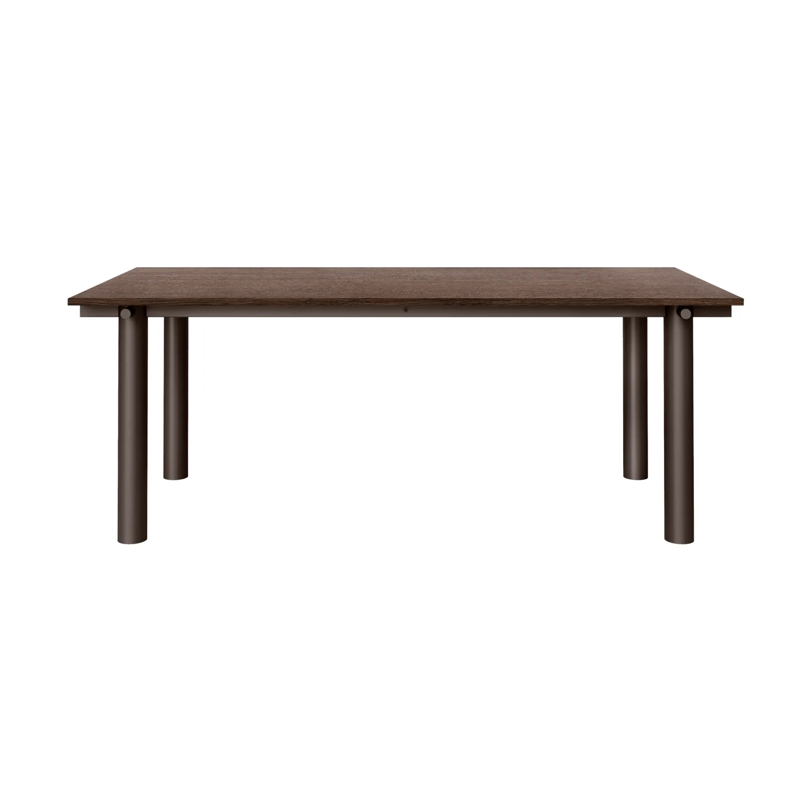 Mesa de comedor Atura, Dark chocolate-roble teñido oscuro, 90x200 cm Ferm Living