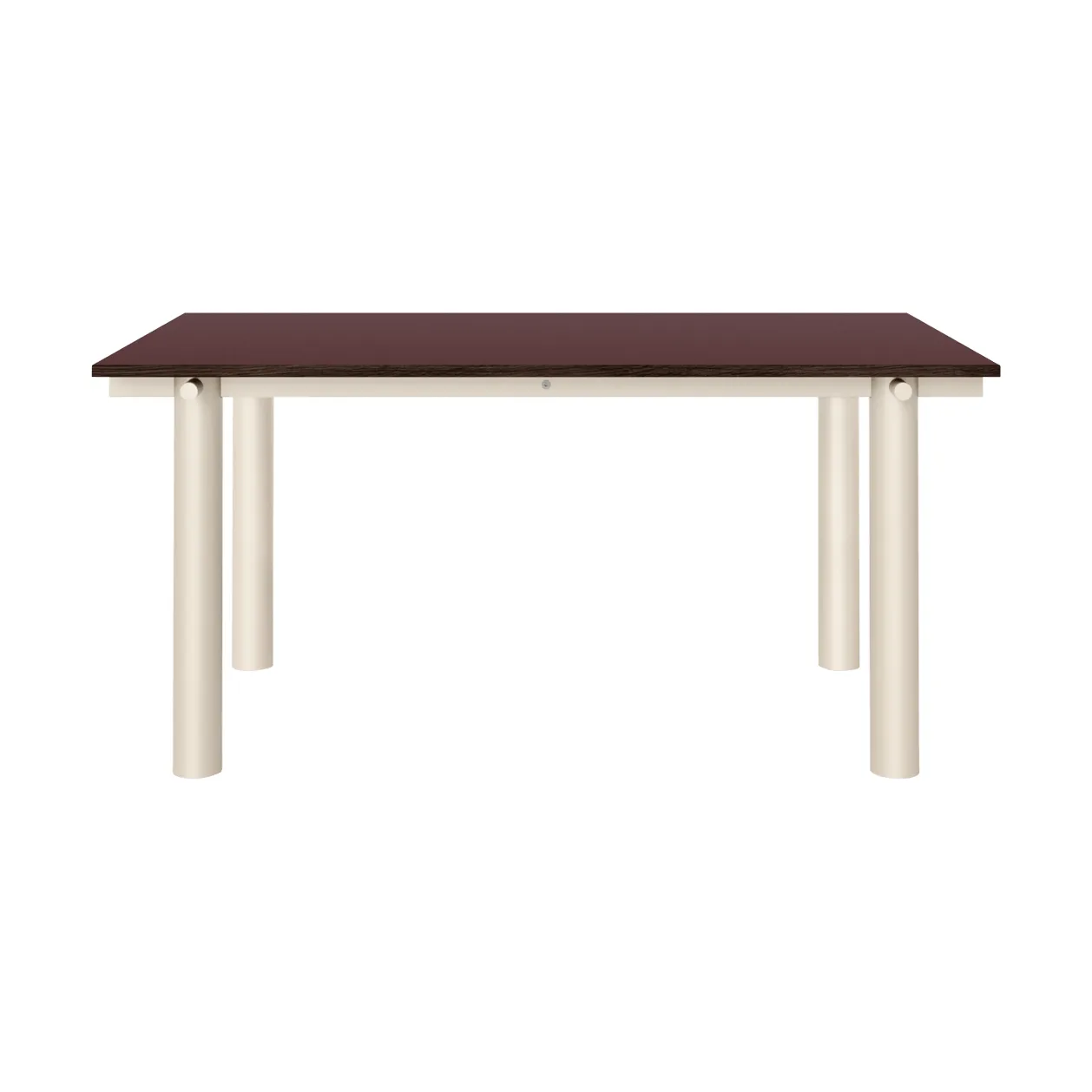 Mesa de comedor Atura, Light cashmere-burgundy, 90x160 cm Ferm Living
