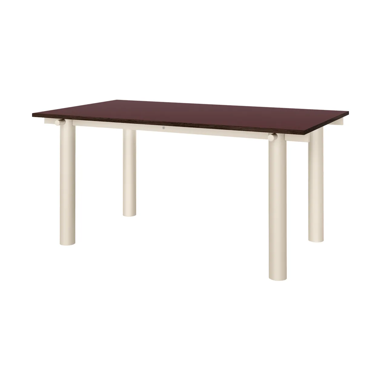 Mesa de comedor Atura, Light cashmere-burgundy, 90x160 cm Ferm Living