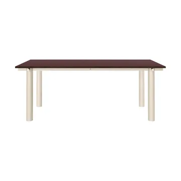 Mesa de comedor Atura - Light cashmere-burgundy, 90x200 cm - Ferm Living