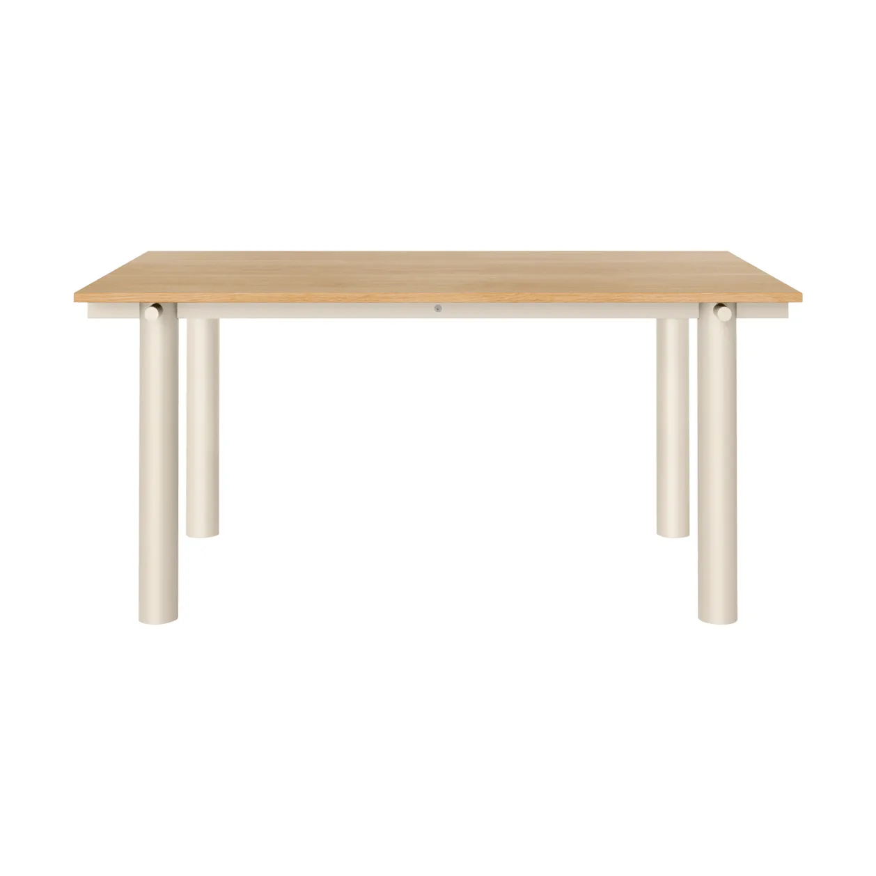 Mesa de comedor Atura, Light cashmere-chapado de roble, 90x160 cm Ferm Living
