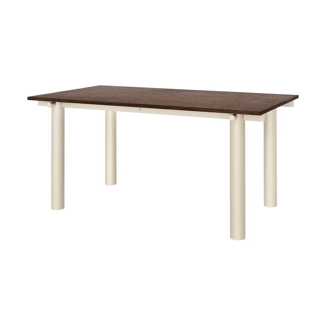 Mesa de comedor Atura, Light cashmere-roble teñido oscuro, 90x160 cm Ferm Living