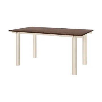 Mesa de comedor Atura - Light cashmere-roble teñido oscuro, 90x160 cm - Ferm Living