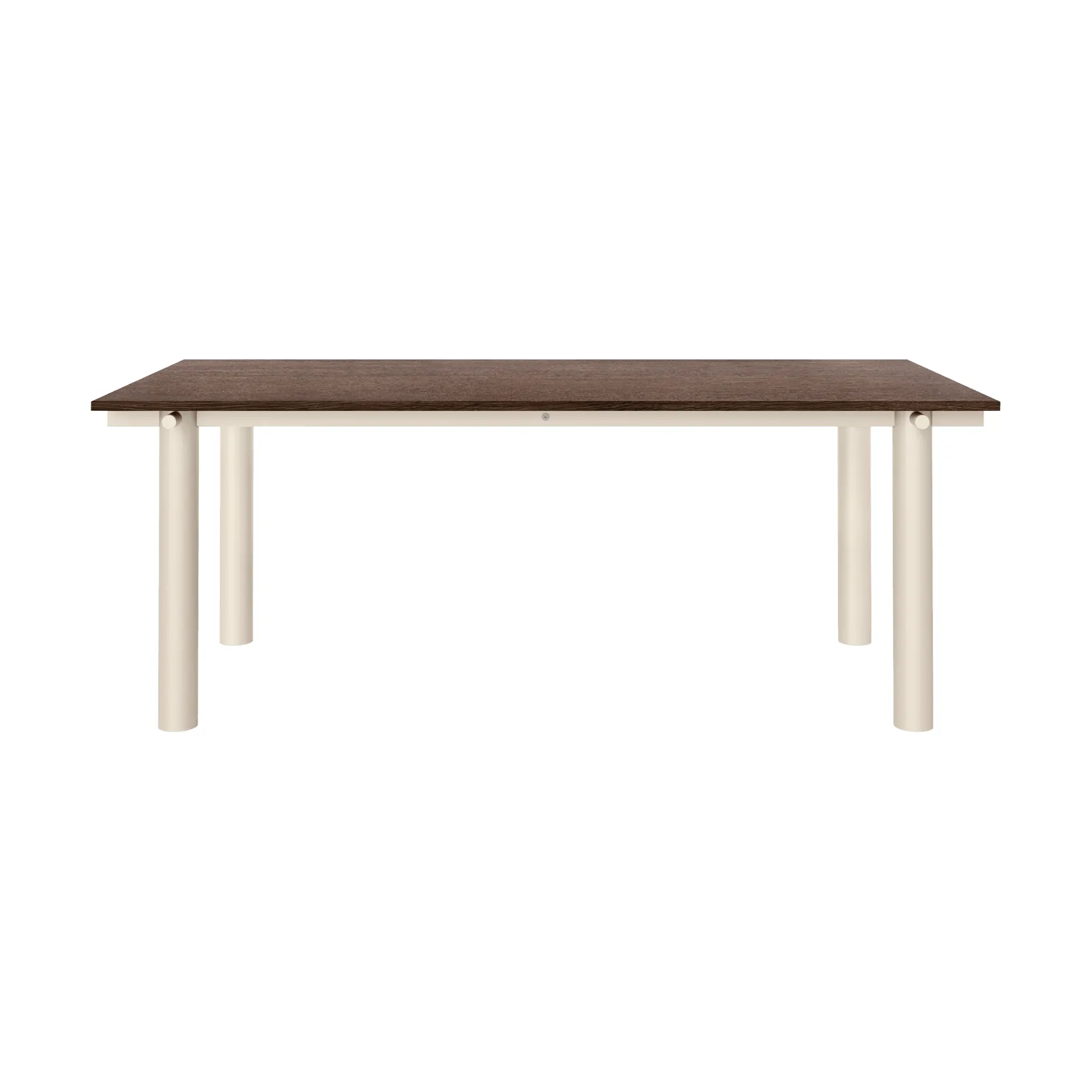 Mesa de comedor Atura, Light cashmere-roble teñido oscuro, 90x200 cm Ferm Living