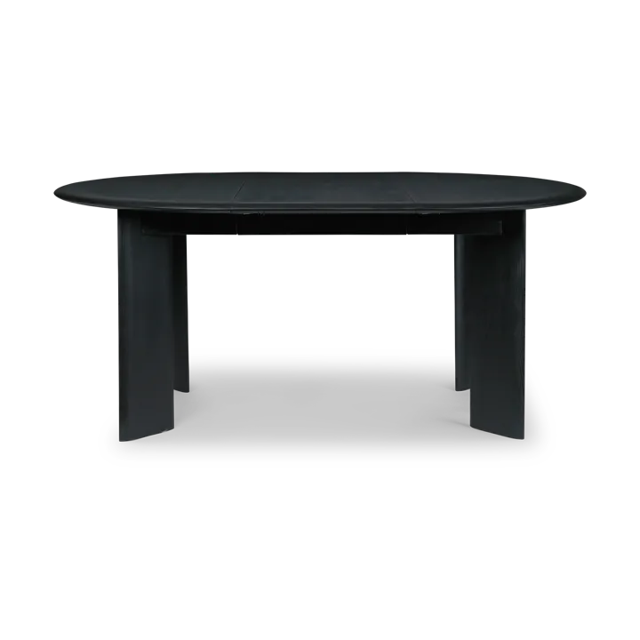 Mesa de comedor Bevel Extendable - Haya negra aceitada, incluye 2 hoja de extensión - Ferm Living