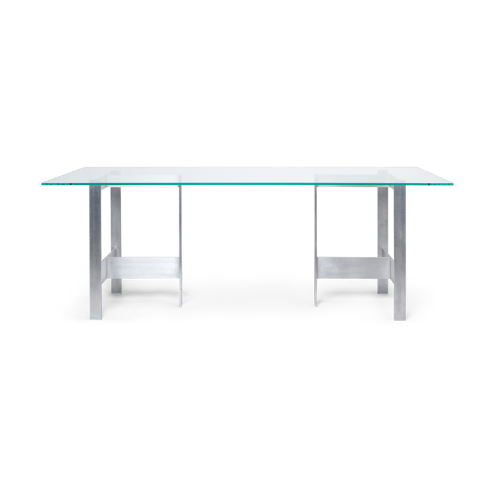 Mesa de comedor Lager 90x200 cm, Glass-aluminium Ferm Living