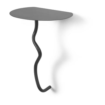 Mesa de pared Curvature - Black Brass - Ferm Living