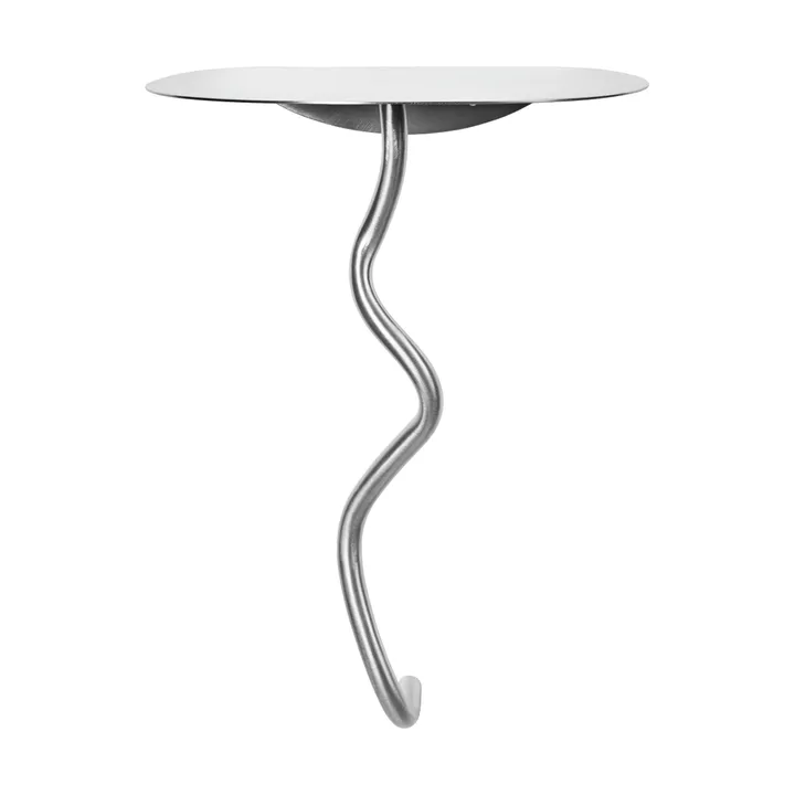 Mesa de pared Curvature - Stainless steel - Ferm Living