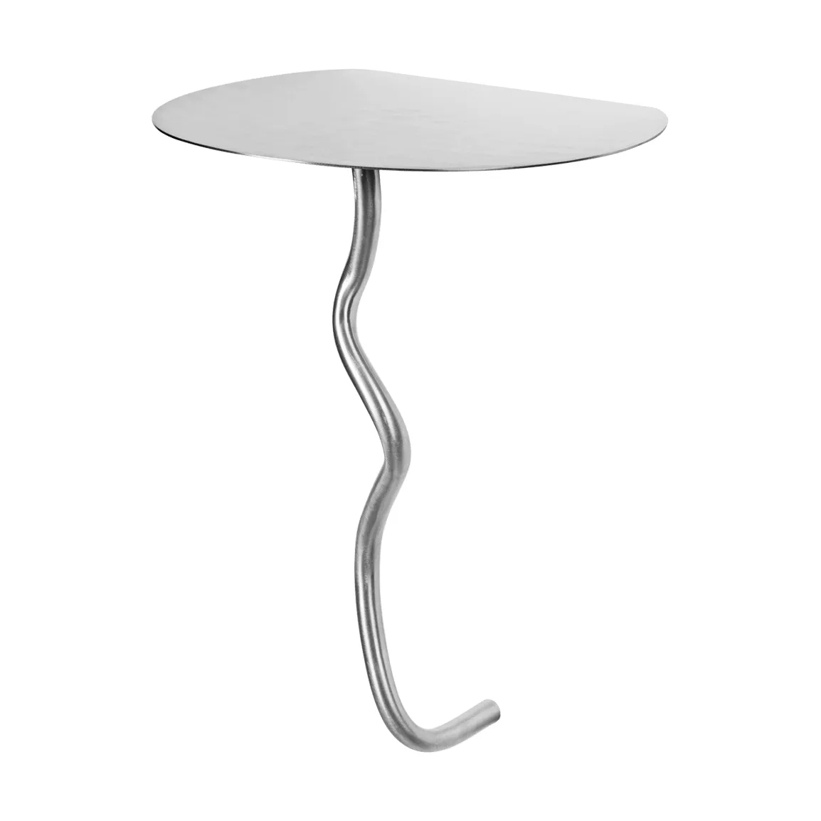 Mesa de pared Curvature, Stainless steel Ferm Living