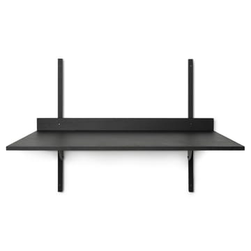Mesa escritorio Sector - Black ash-black brass - Ferm Living