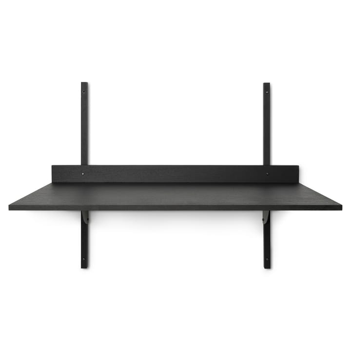 Mesa escritorio Sector - Black ash-black brass - Ferm Living