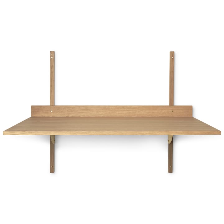 Mesa escritorio Sector - Oak-brass - Ferm Living