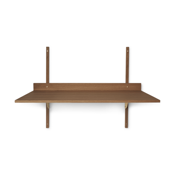 Mesa escritorio Sector - Smoked Oak, brass - Ferm LIVING