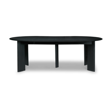 Mesa extensible Bevel incl. 2 tableros de extensión - Roble negro aceitado - Ferm Living
