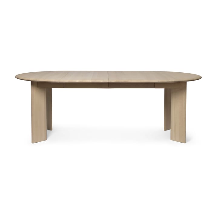 Mesa extensible Bevel incl. 2 tableros de extensión - White Oiled Beech - ferm LIVING