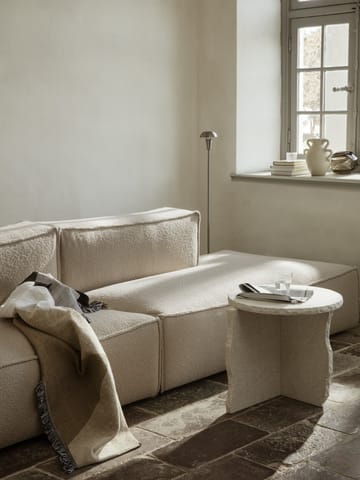 Mesa Mineral Sculptural Ø52 cm - Bianco Curia - Ferm Living