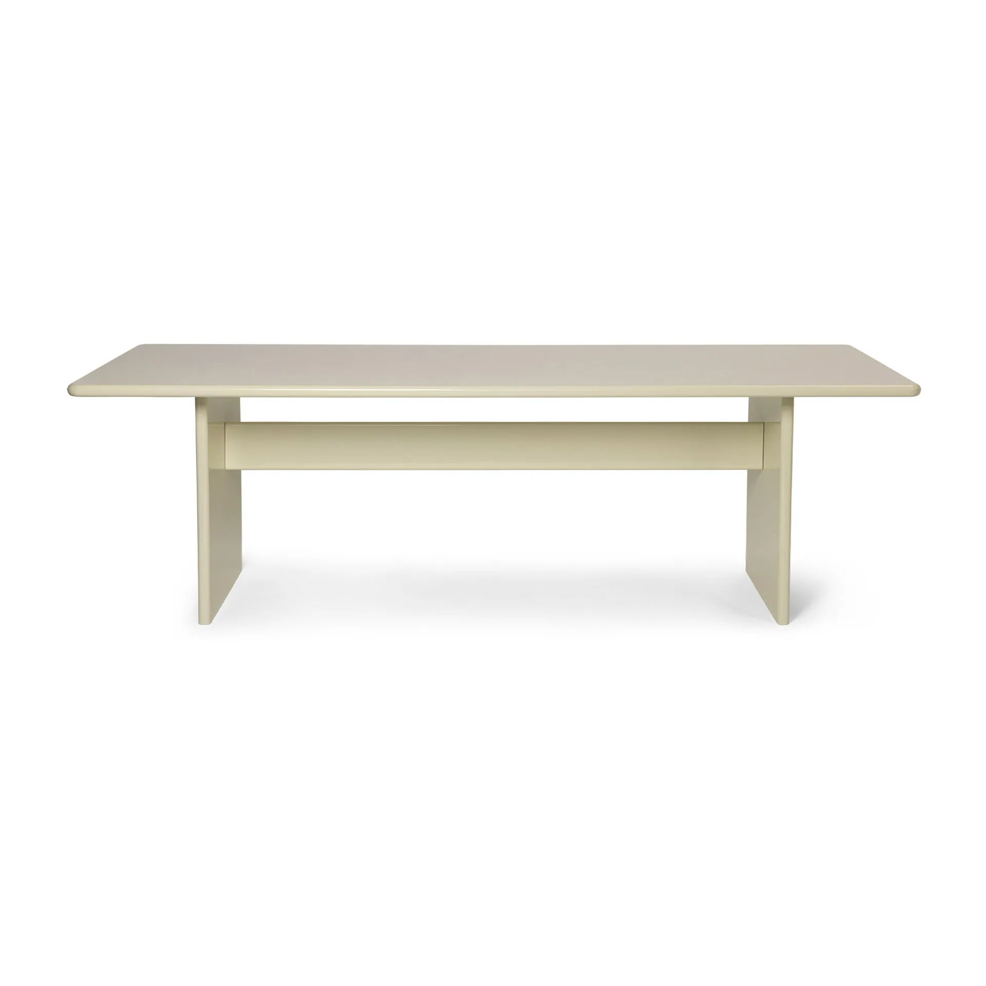 Mesa Rink large 240x90x74 cm, Eggshell Ferm Living