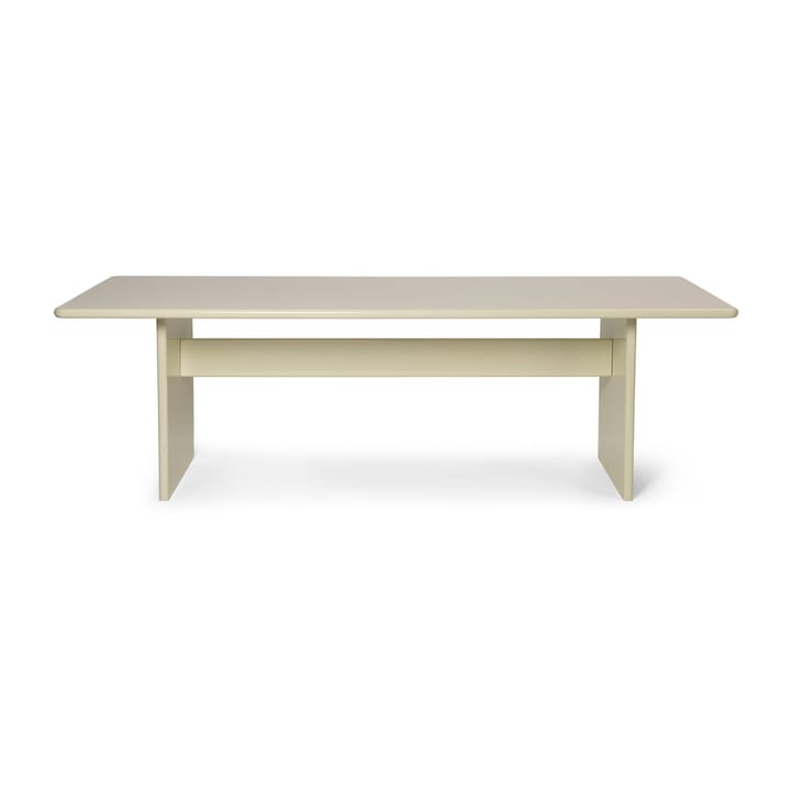 Mesa Rink large 240x90x74 cm - Eggshell - Ferm Living