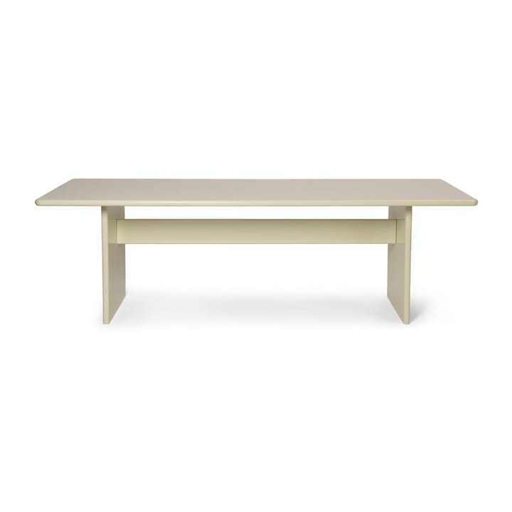 Mesa Rink large 240x90x74 cm - Eggshell - ferm LIVING