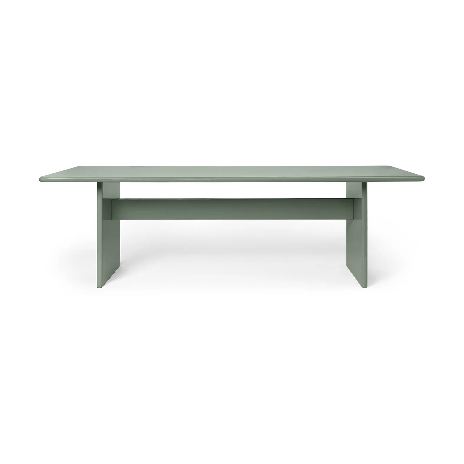 Mesa Rink large 240x90x74 cm, Tea green Ferm Living