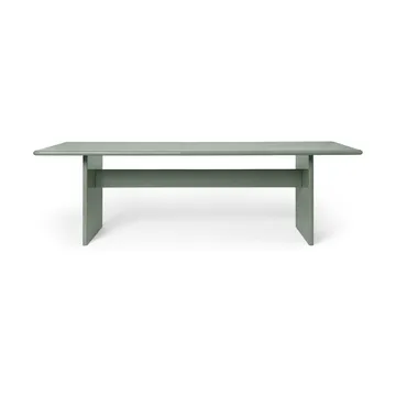 Mesa Rink large 240x90x74 cm - Tea green - Ferm Living
