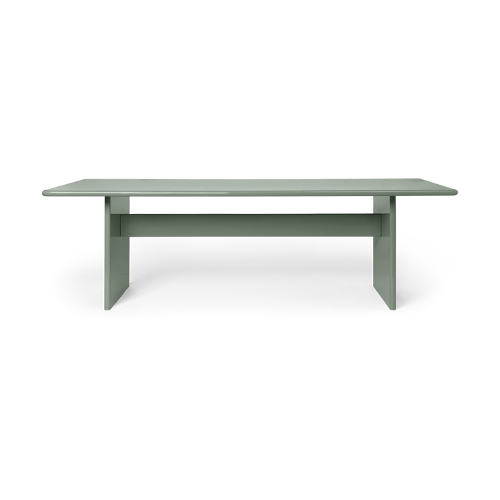 Mesa Rink large 240x90x74 cm - Tea green - Ferm Living