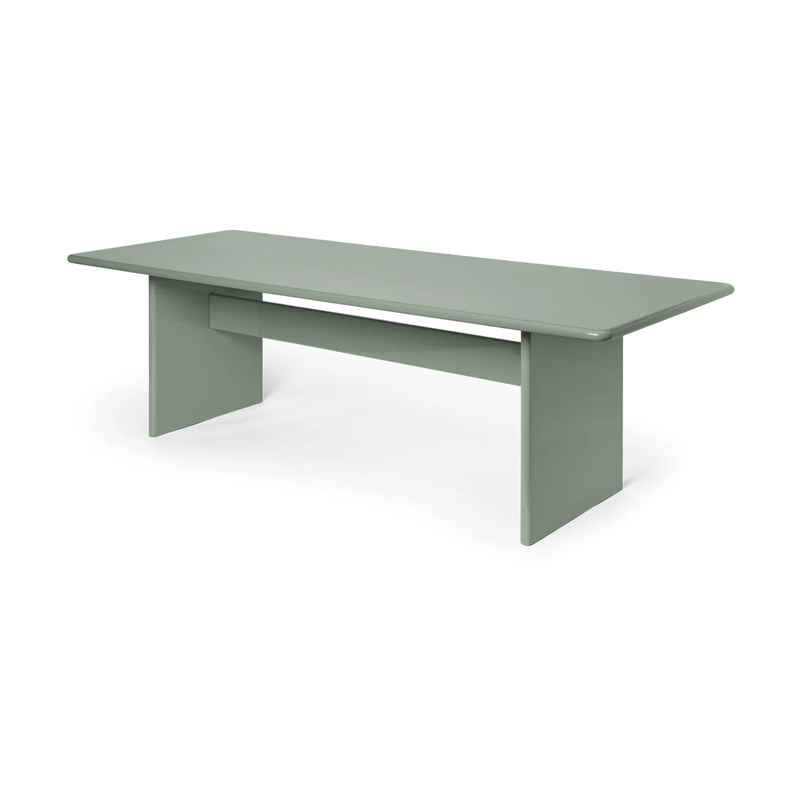 Mesa Rink large 240x90x74 cm, Tea green Ferm Living