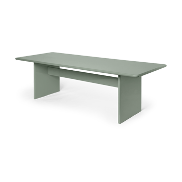 Mesa Rink large 240x90x74 cm - Tea green - Ferm Living