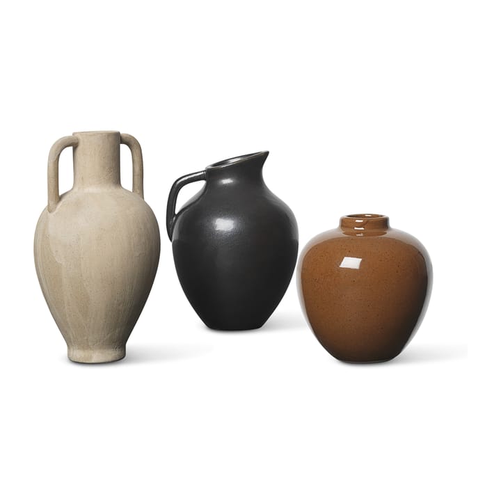 Mini jarrón Ary mediano, Charcoal Ferm Living