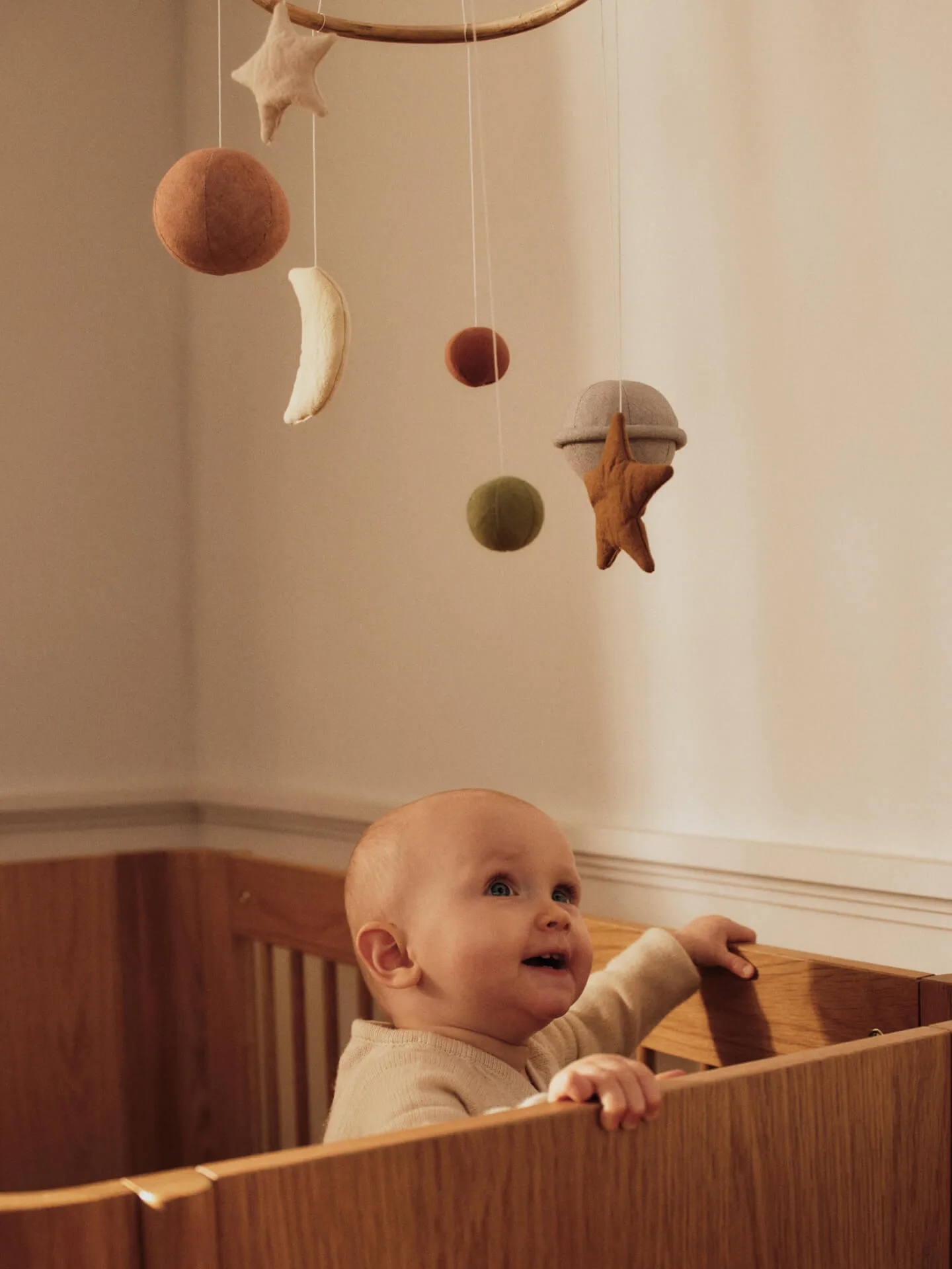 Móvil decorativo Skye, Multi, Ø23,4x75 cm Ferm Living