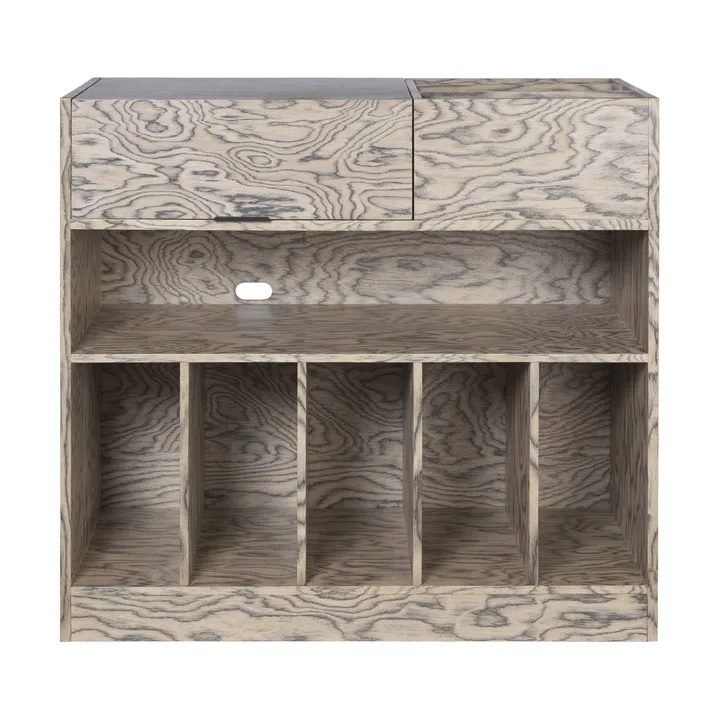 Mueble de televisión Cabri - Grey, 86x45x81 cm - Ferm Living