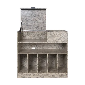 Mueble de televisión Cabri - Grey, 86x45x81 cm - Ferm Living