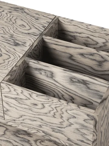 Mueble de televisión Cabri - Grey, 86x45x81 cm - Ferm Living