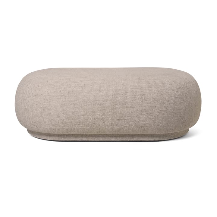 Ottoman Rico - Bouclé sand - Ferm LIVING