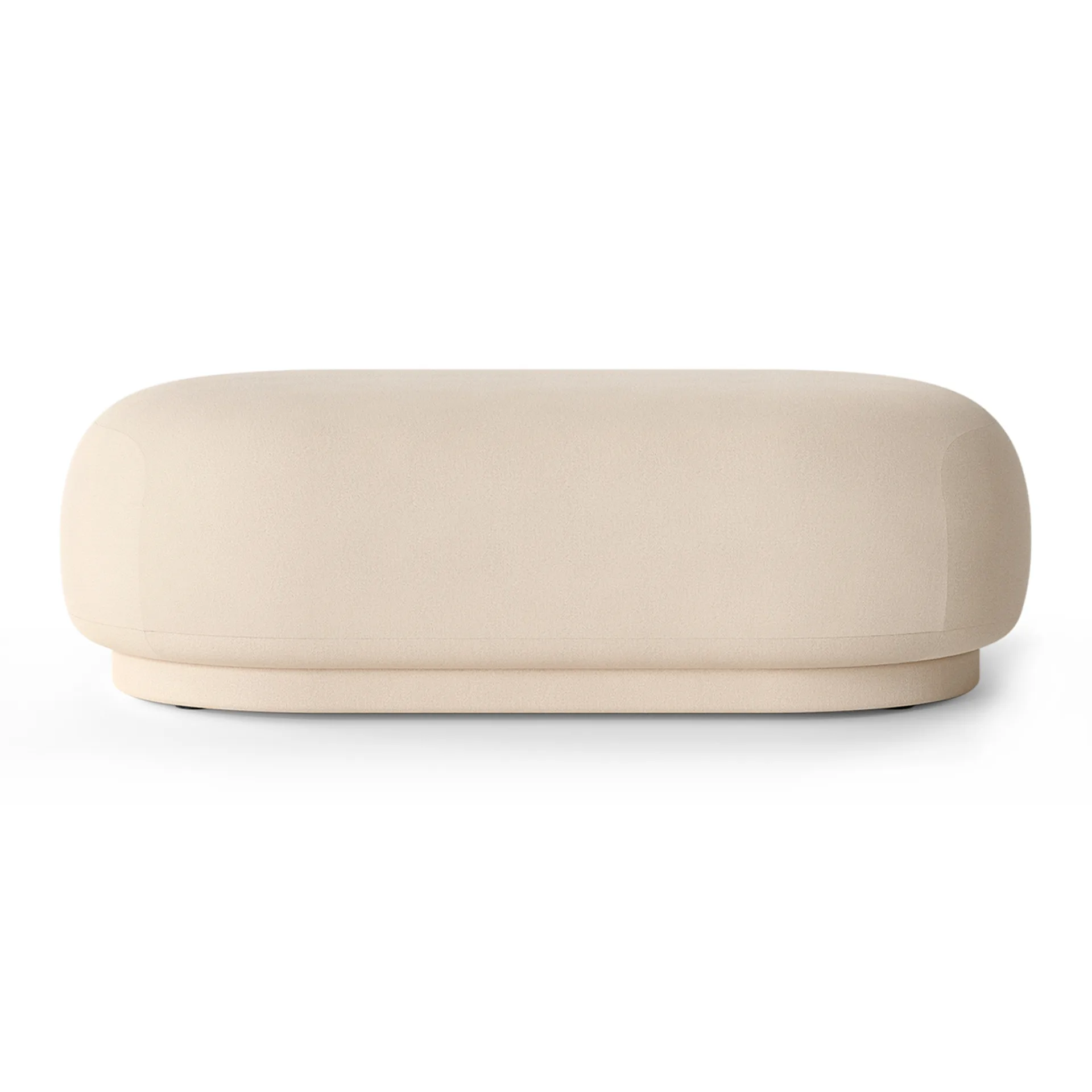 Ottoman Rico, Brushed offwhite Ferm Living