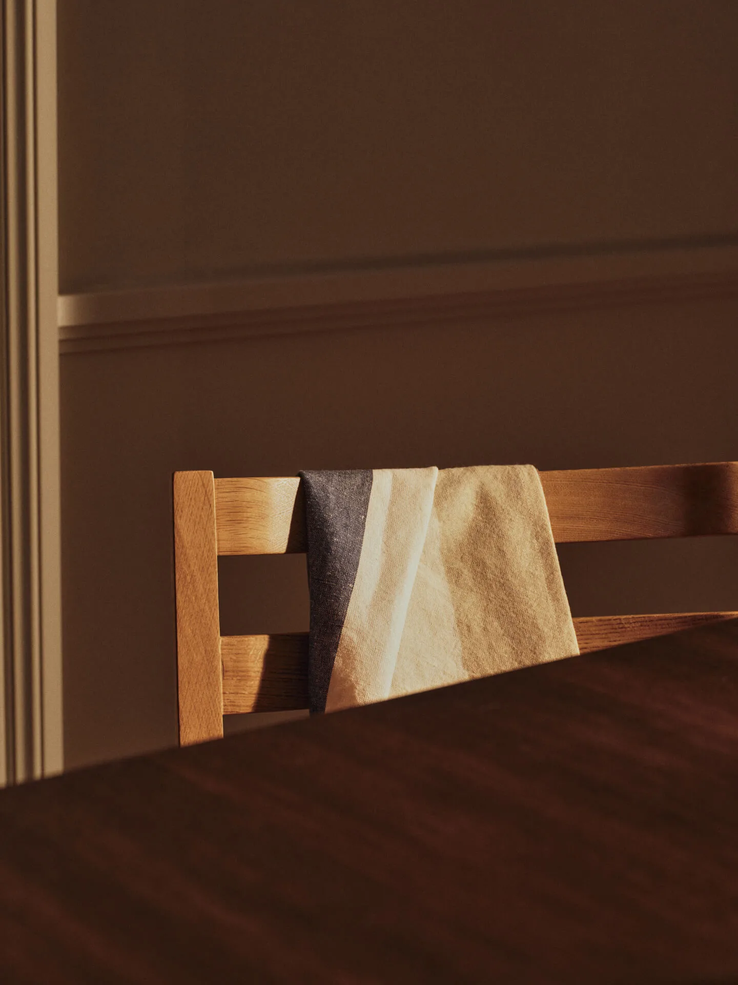 Paño de cocina Hale 50x70 cm, Cashmere-mocha-indigo blue Ferm Living