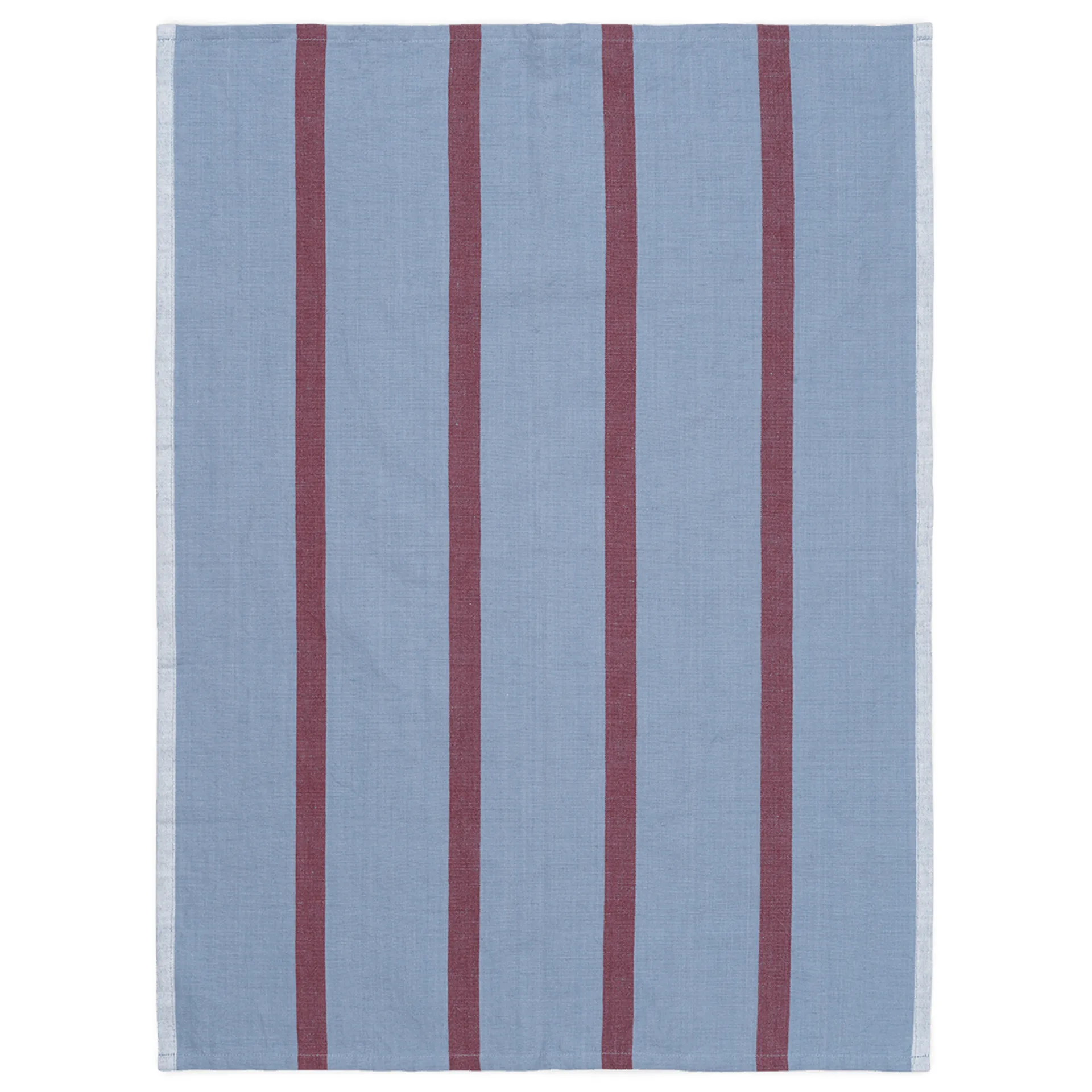 Paño de cocina Hale 50x70 cm, Faded blue-burgundy Ferm Living