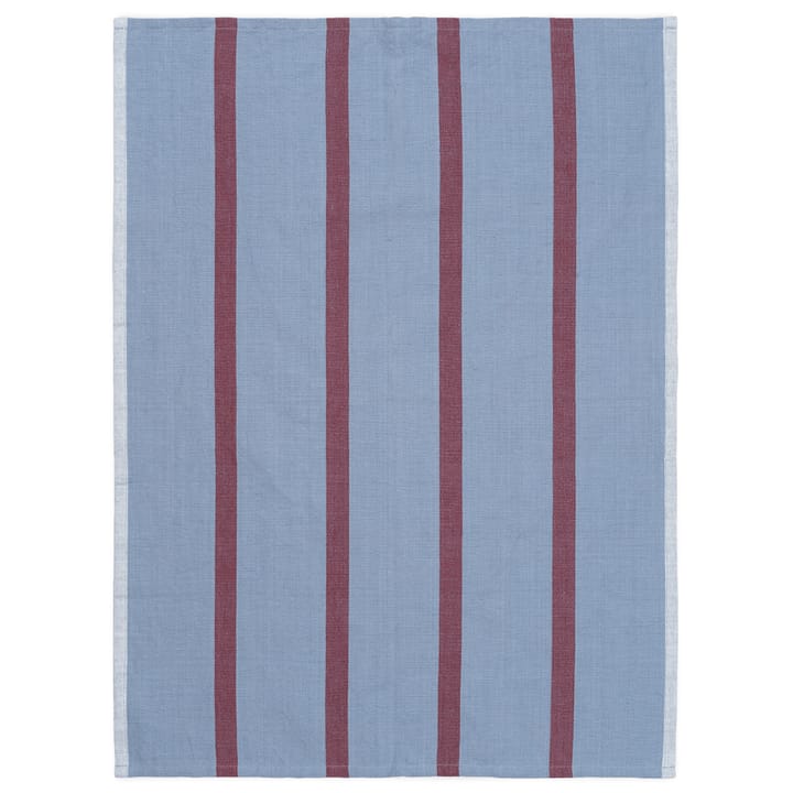 Paño de cocina Hale 50x70 cm - Faded blue-burgundy - Ferm Living