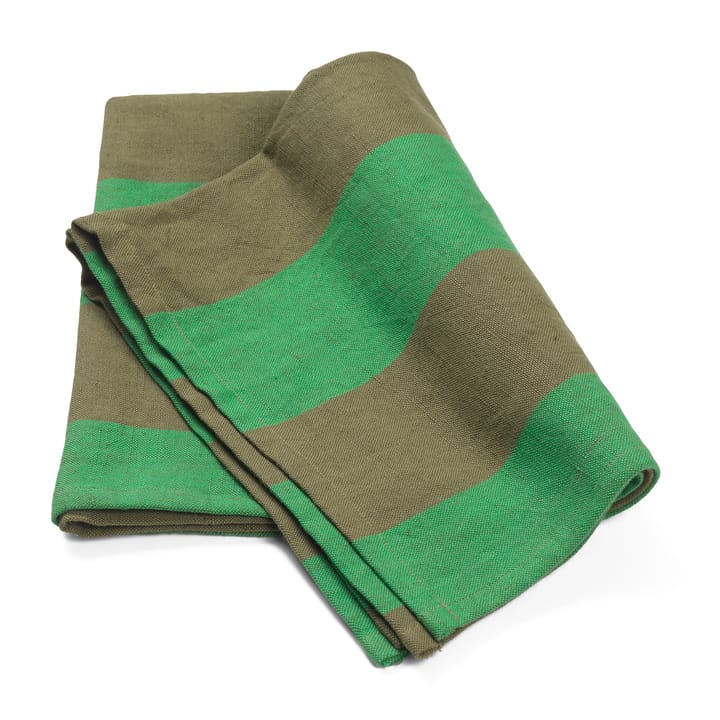 Paño de cocina Hale 50x70 cm, Olive-green Ferm Living