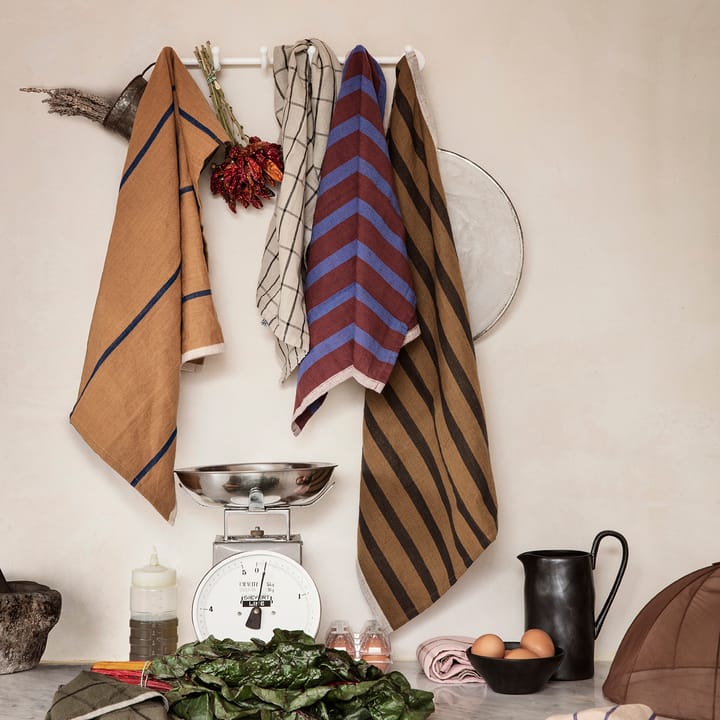 Paño de cocina Hale 50x70 cm, Sugar-kelp black Ferm Living