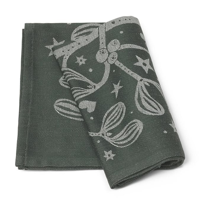 Paño de cocina Mistel, dark-green Ferm Living